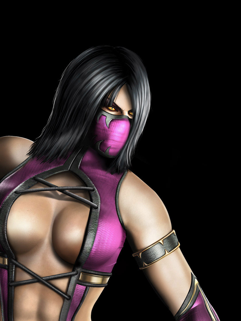Mileena Portrait Art from Mortal Kombat