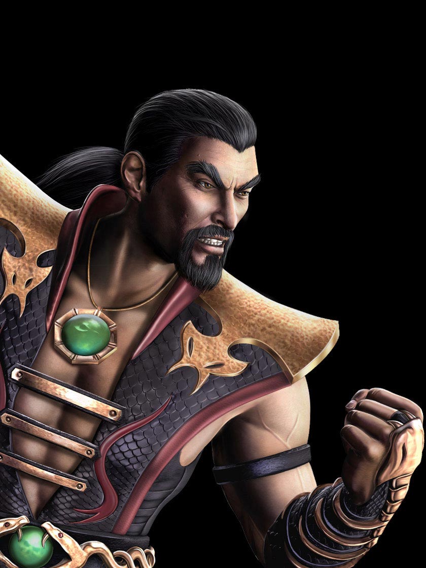 Shang Tsung Portrait Art from Mortal Kombat