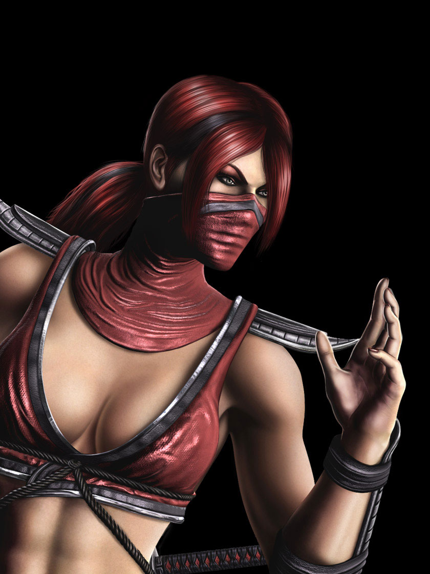 Skarlet Portrait Art from Mortal Kombat