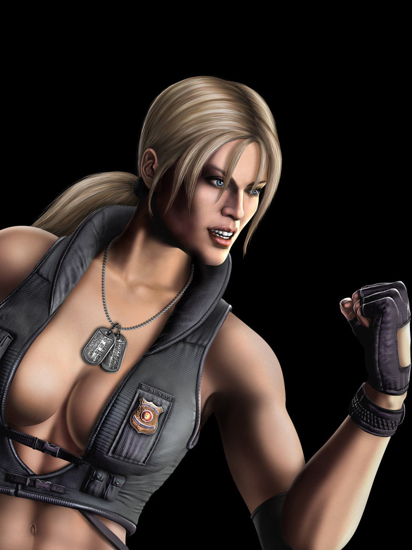Sonya Portrait Art from Mortal Kombat
