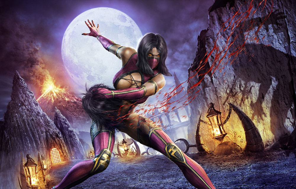 Mileena Promo Art from Mortal Kombat