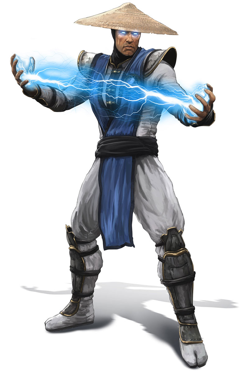 Raiden Art from Mortal Kombat