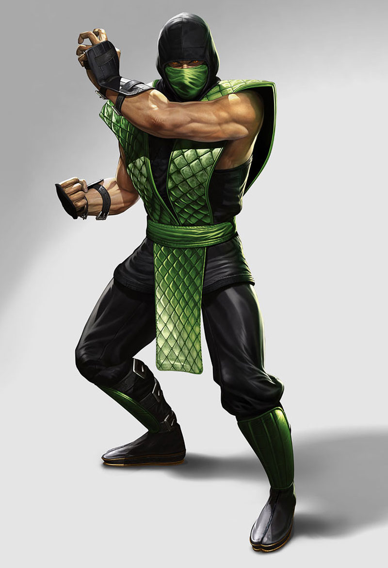 Reptile Classic Art from Mortal Kombat