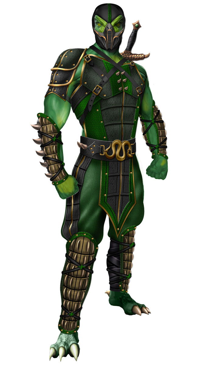 Reptile Art from Mortal Kombat