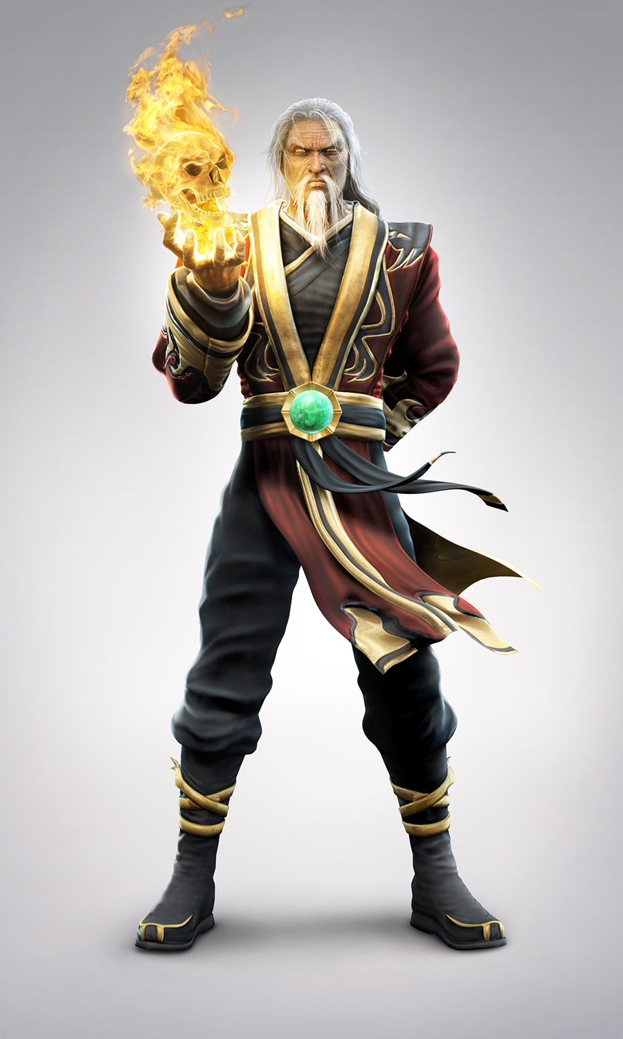Shang Tsung Art from Mortal Kombat