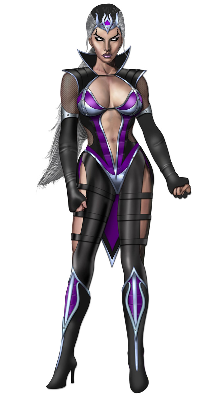 Sindel Art from Mortal Kombat