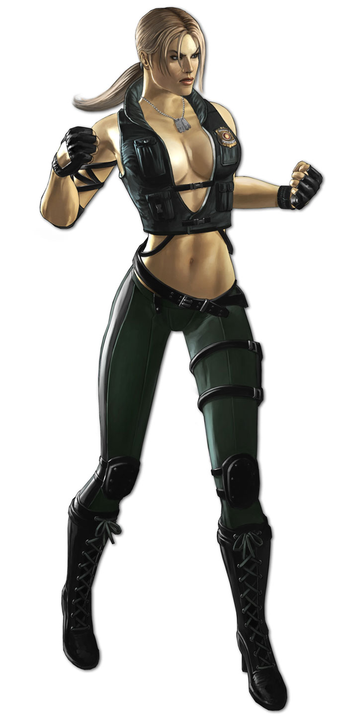 Sonya Blade Art from Mortal Kombat