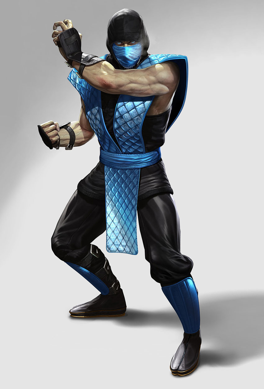 Sub-Zero Classic Art from Mortal Kombat