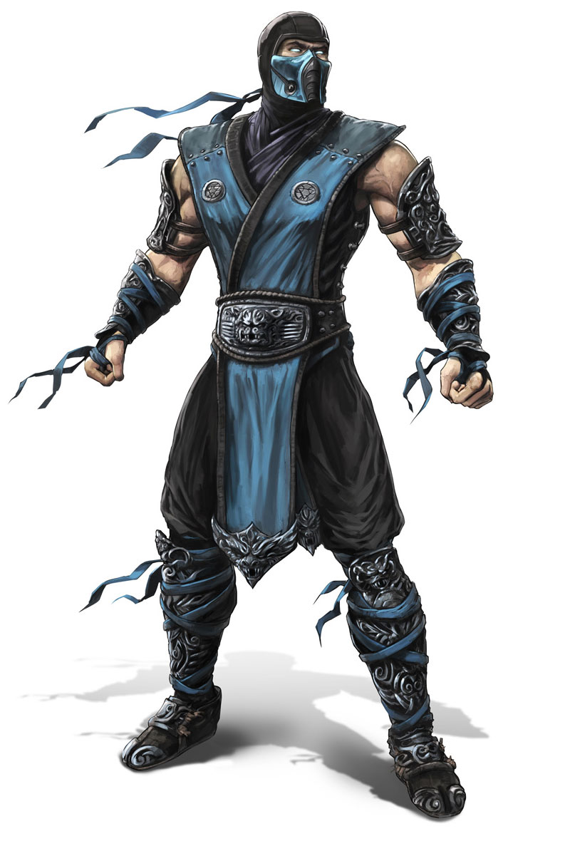 Sub-Zero Art from Mortal Kombat