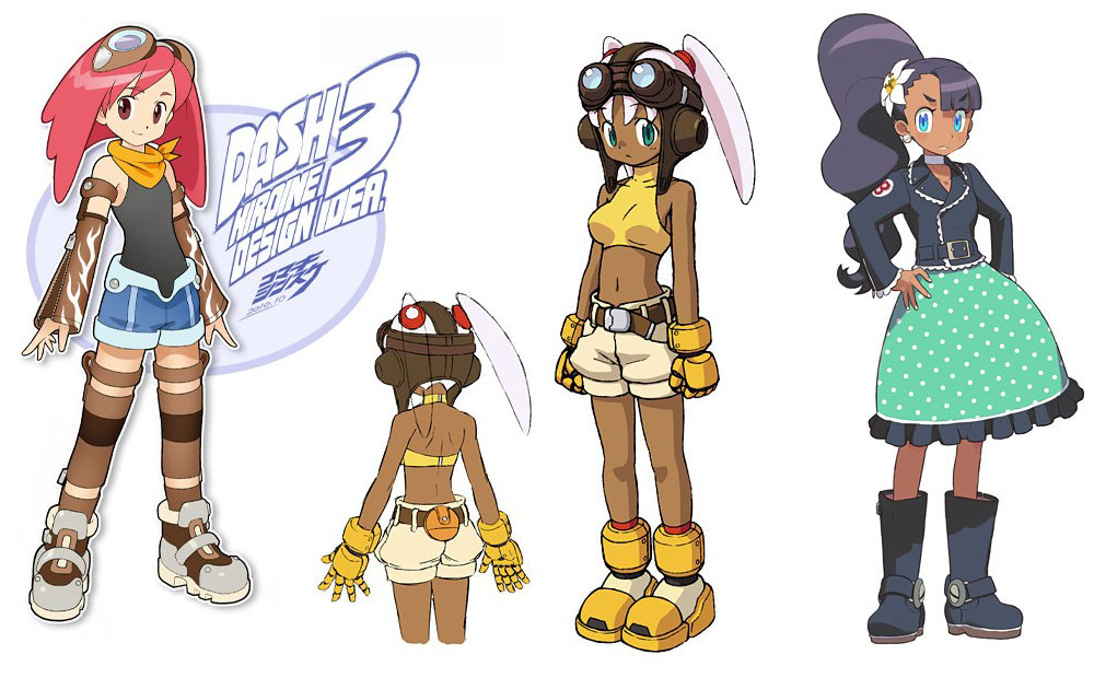 Aero Concept Art from Mega Man Legends 3