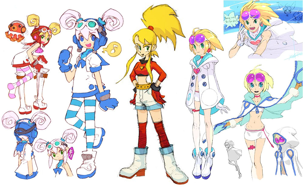 Aero Concept Art from Mega Man Legends 3