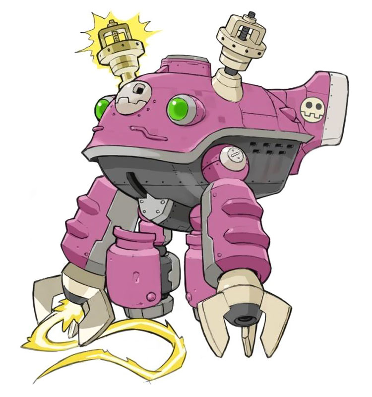 Donner Wels Art from Mega Man Legends 3