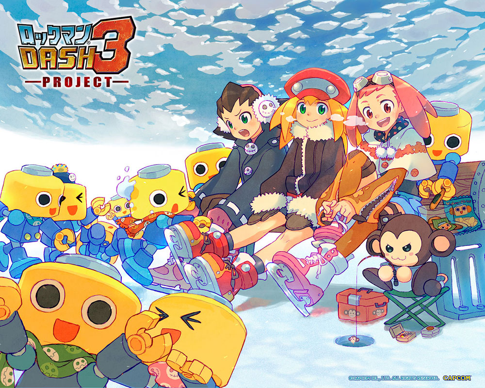 Promotional Illustration from Mega Man Legends 3
