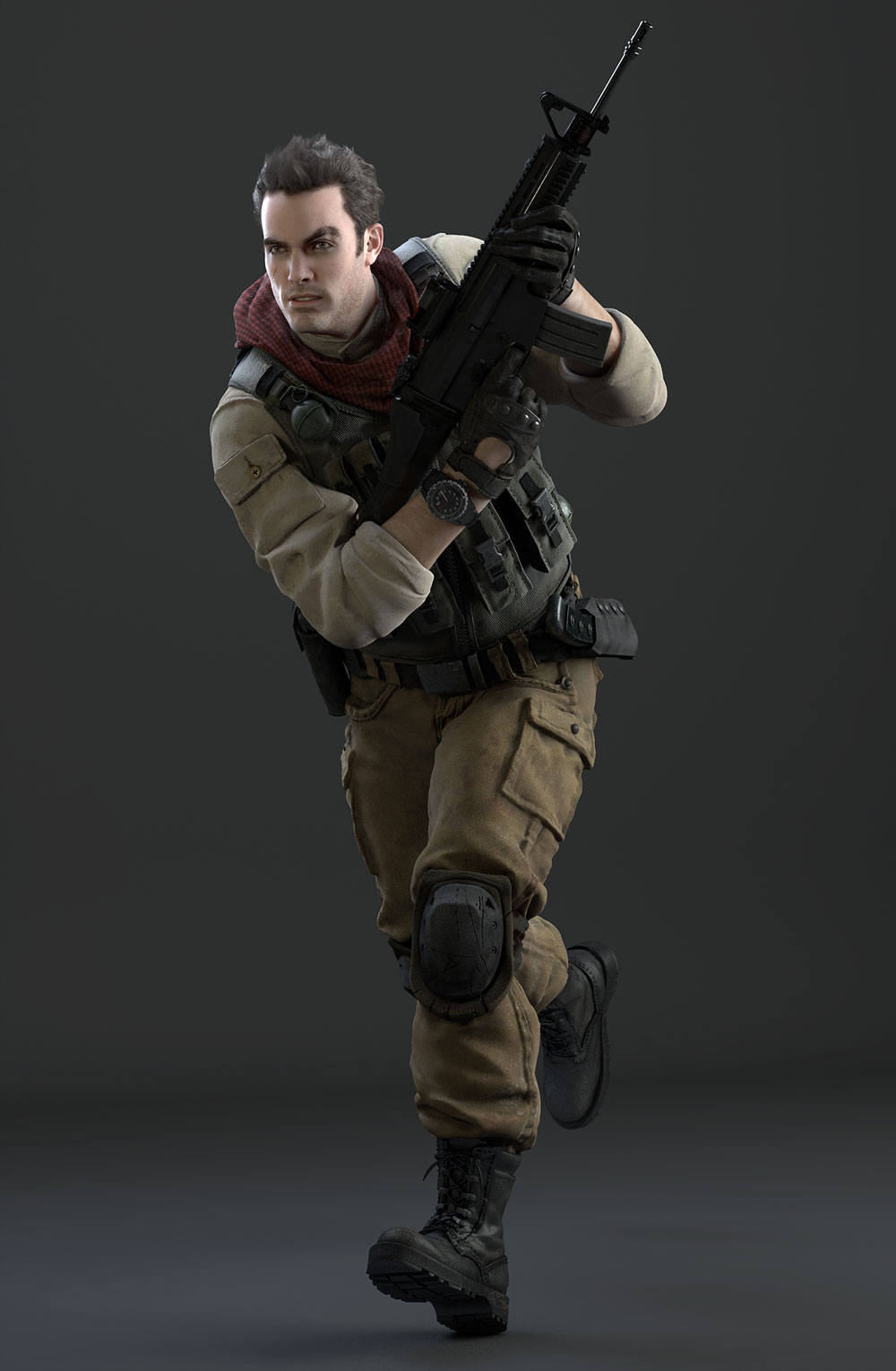 Dee-Ay Art from Resident Evil: Operation Raccoon City