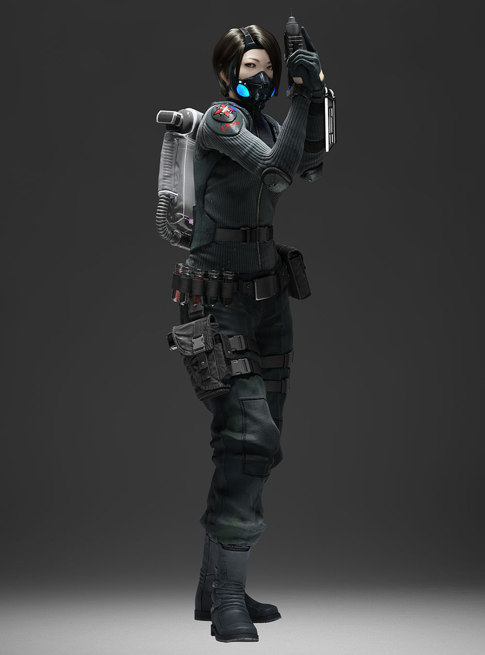 Four Eyes Art from Resident Evil: Operation Raccoon City