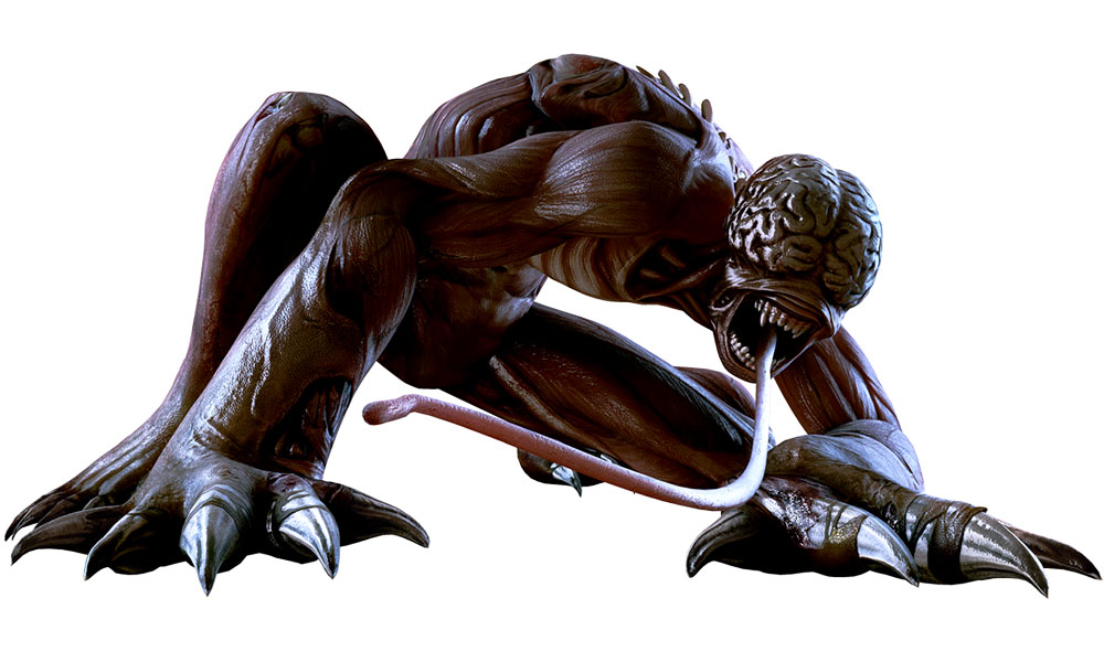 Licker Art from Resident Evil: Operation Raccoon City