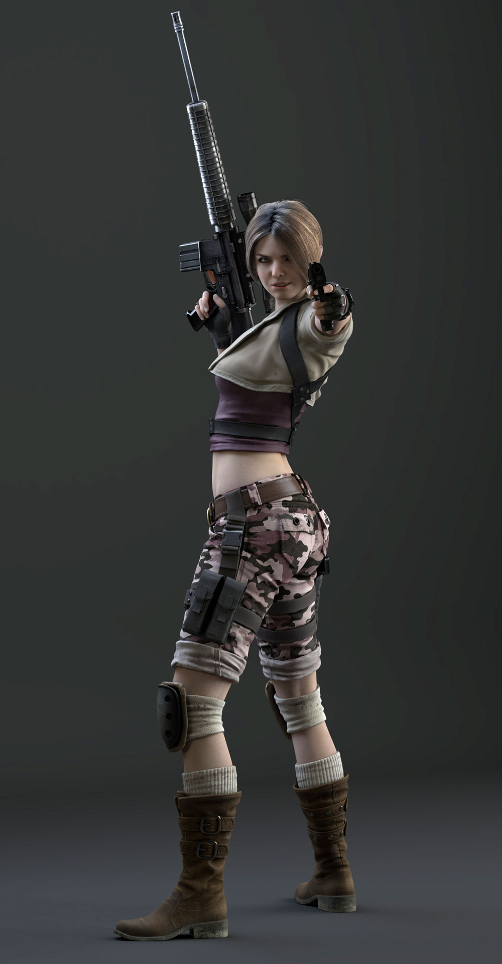 Party Girl Art from Resident Evil: Operation Raccoon City