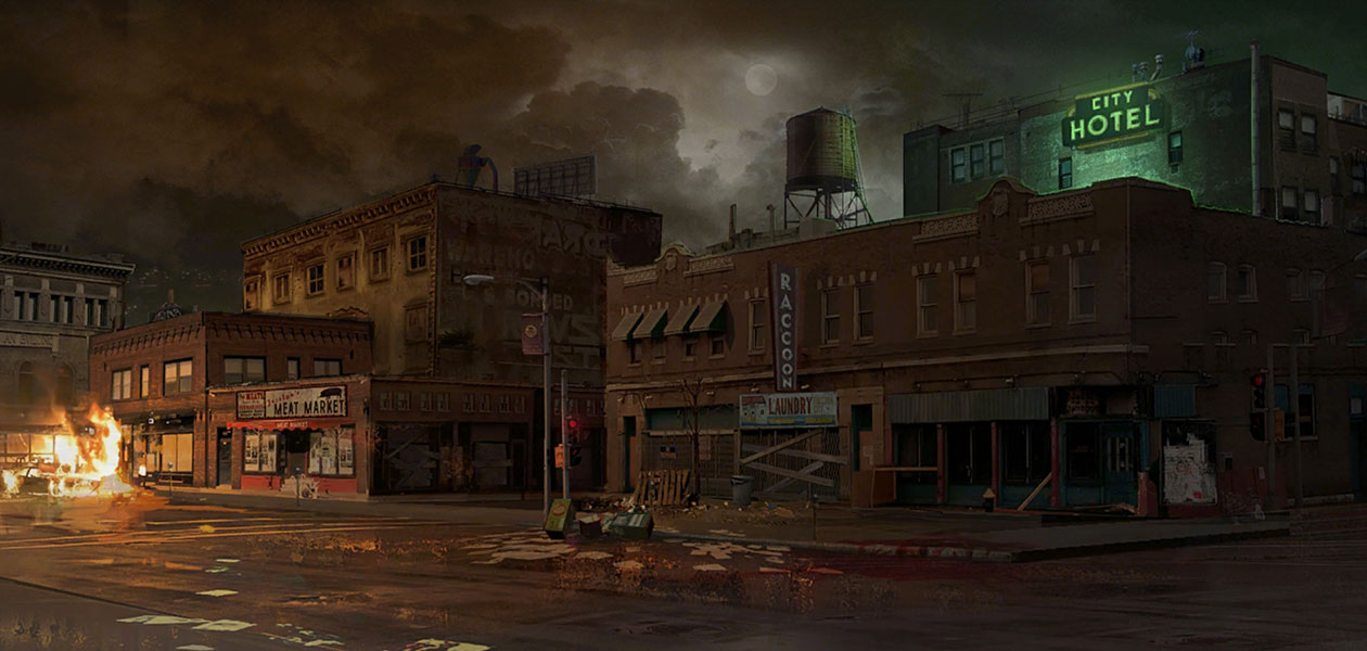 Raccoon Laundry Art from Resident Evil: Operation Raccoon City