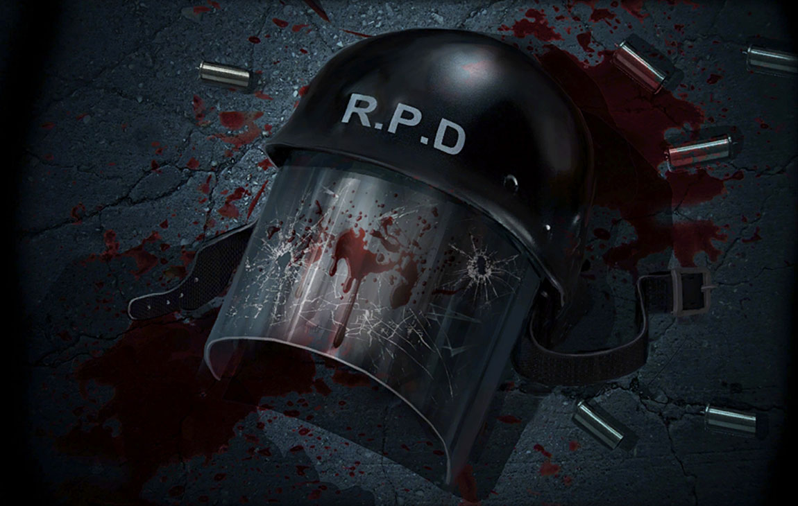 R.P.D. Helmet Art from Resident Evil: Operation Raccoon City