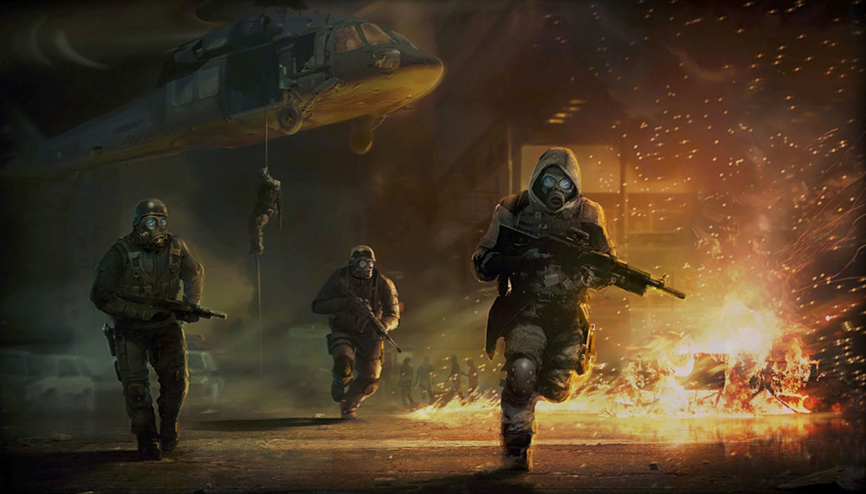 Spec Ops Art from Resident Evil: Operation Raccoon City