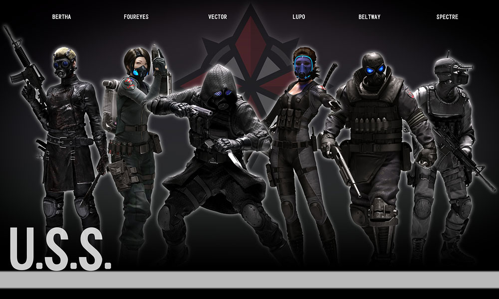 USS Team Art from Resident Evil: Operation Raccoon City