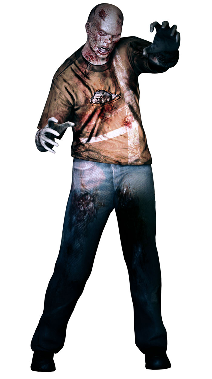 Zombie Art from Resident Evil: Operation Raccoon City