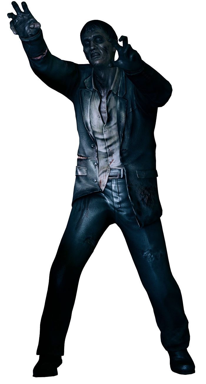 Zombie Art from Resident Evil: Operation Raccoon City