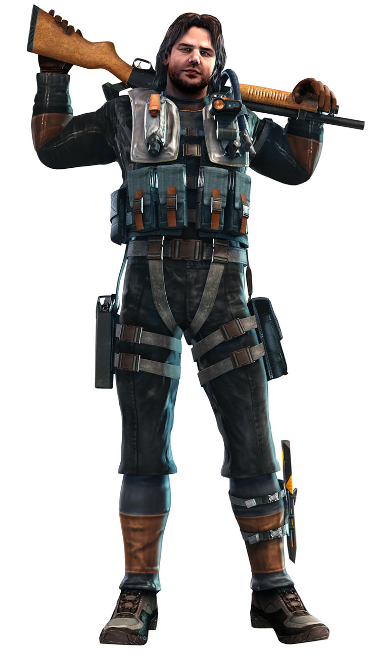 Parker Luciani Art from Resident Evil: Revelations