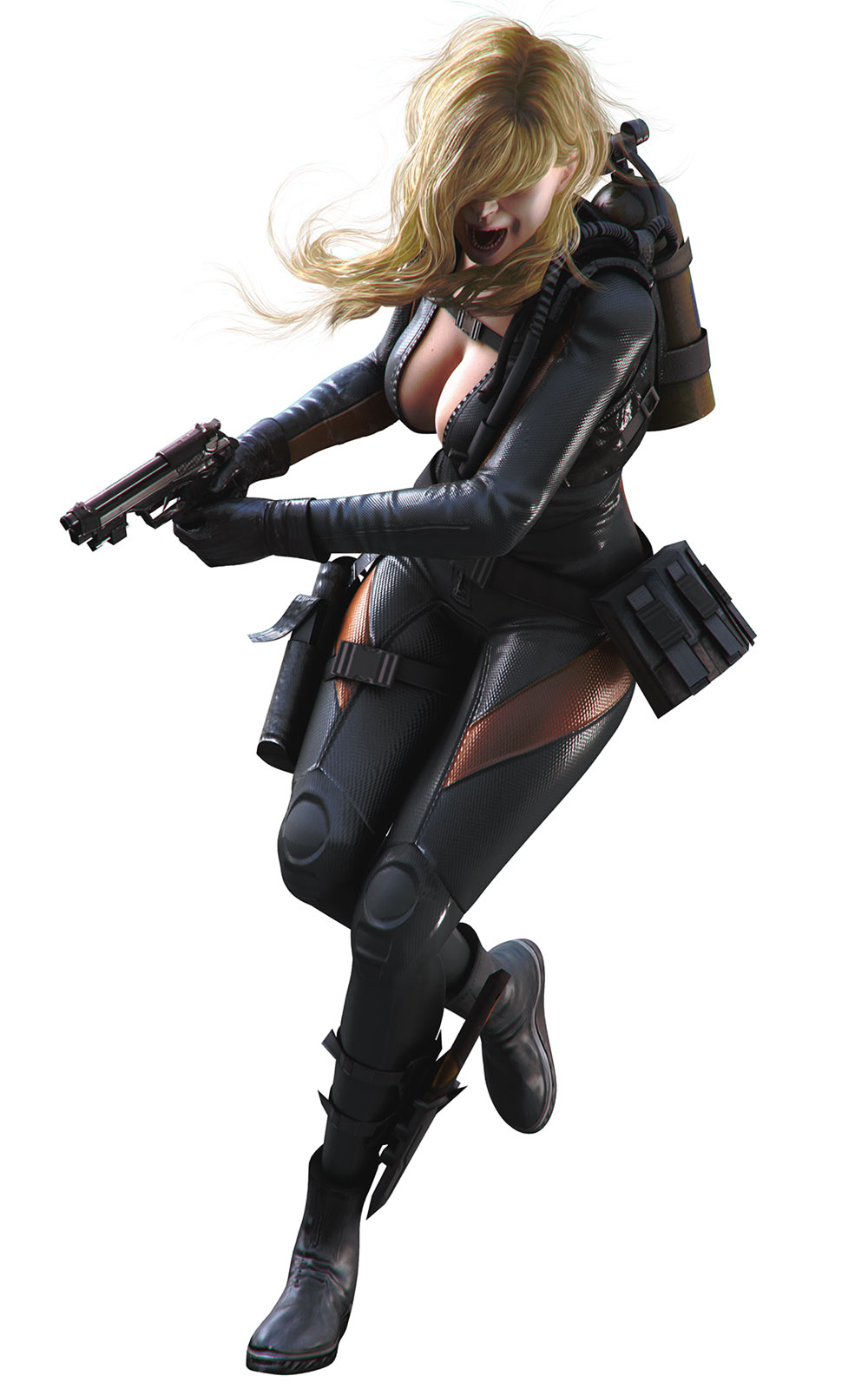 Rachel Foley Art from Resident Evil: Revelations