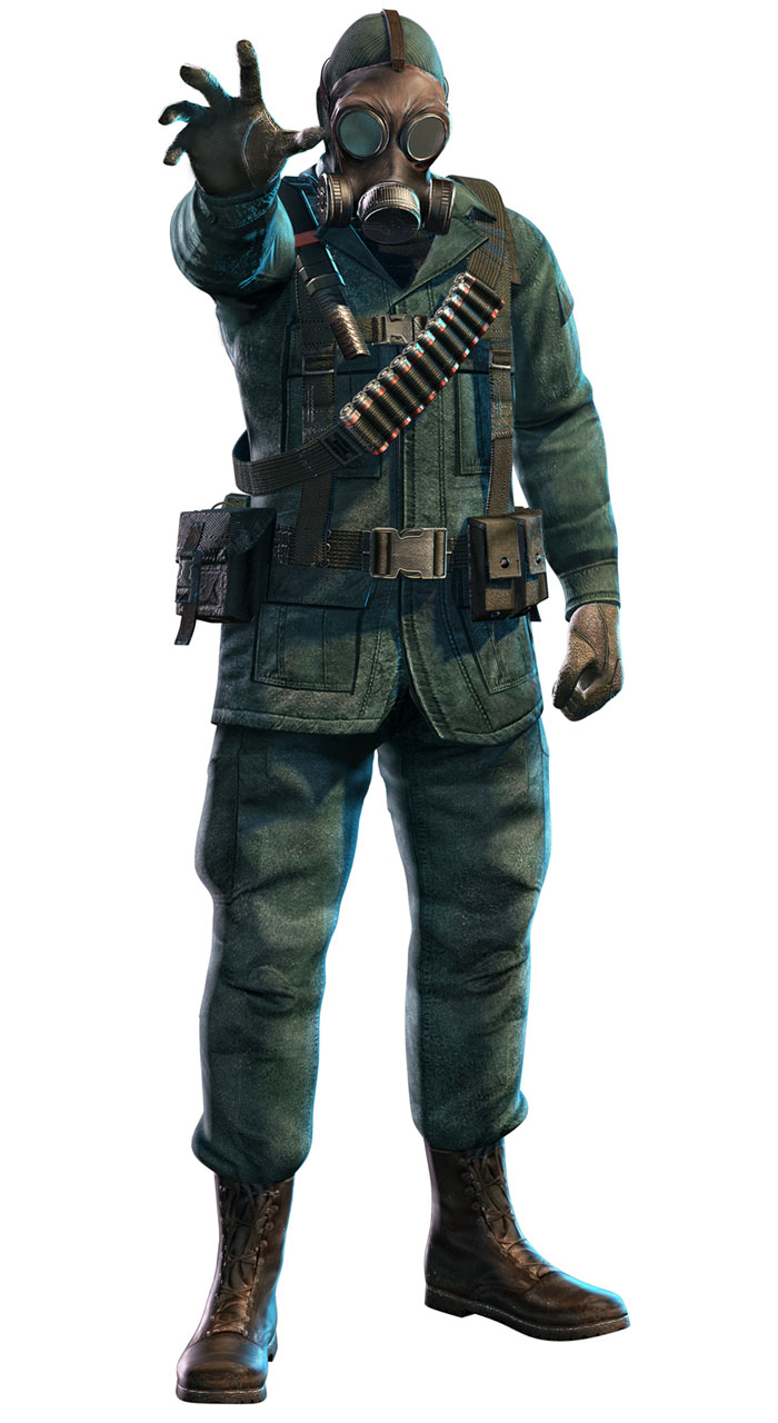 Veltro Spokesman Art from Resident Evil: Revelations