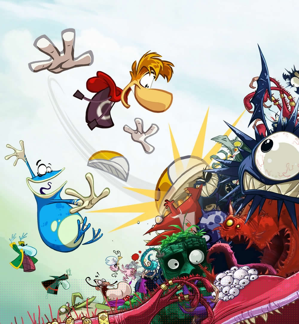 Cover Art from Rayman Origins
