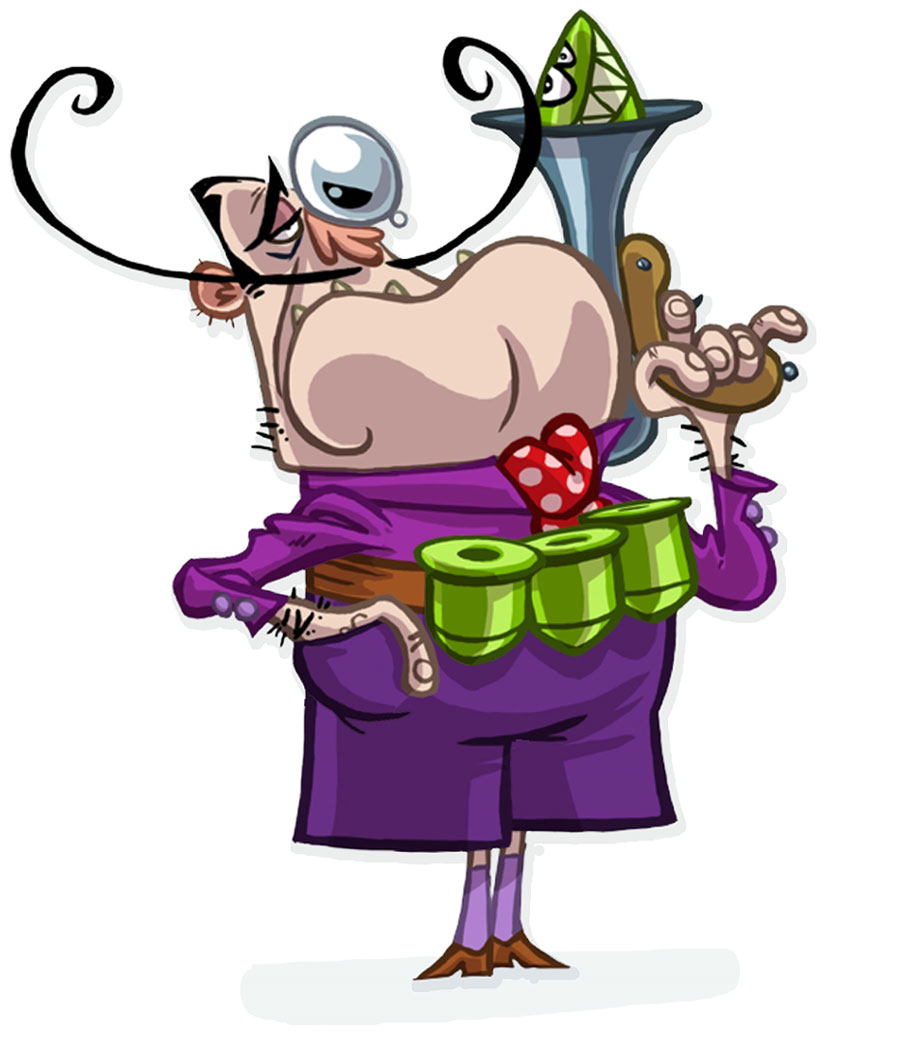 Hunter Art from Rayman Origins