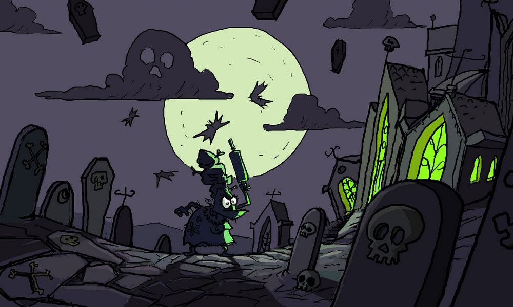 Granny Art from Rayman Origins