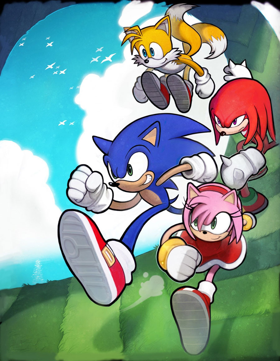 Promo Art from Sonic Chronicles: The Dark Brotherhood