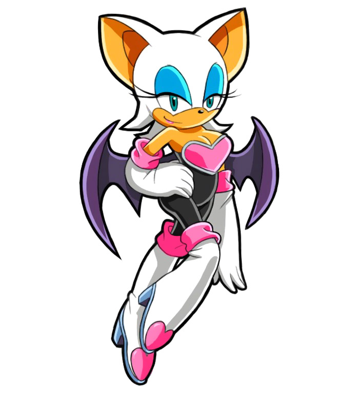 Rouge the Bat Art from Sonic Chronicles: The Dark Brotherhood