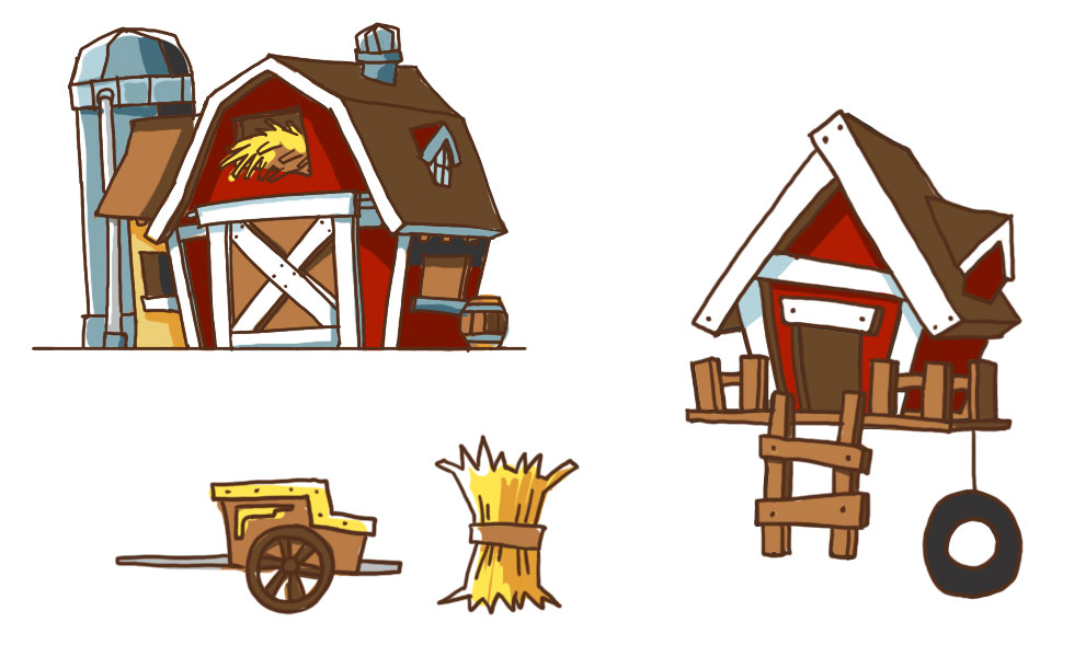 Farm Art from Scribblenauts