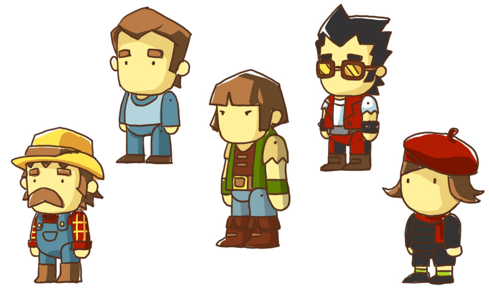 People Art from Scribblenauts