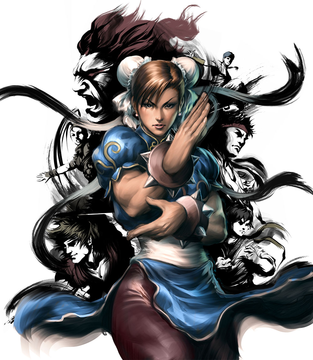 Main Visual Art from Street Fighter III: Third Strike Online Edition