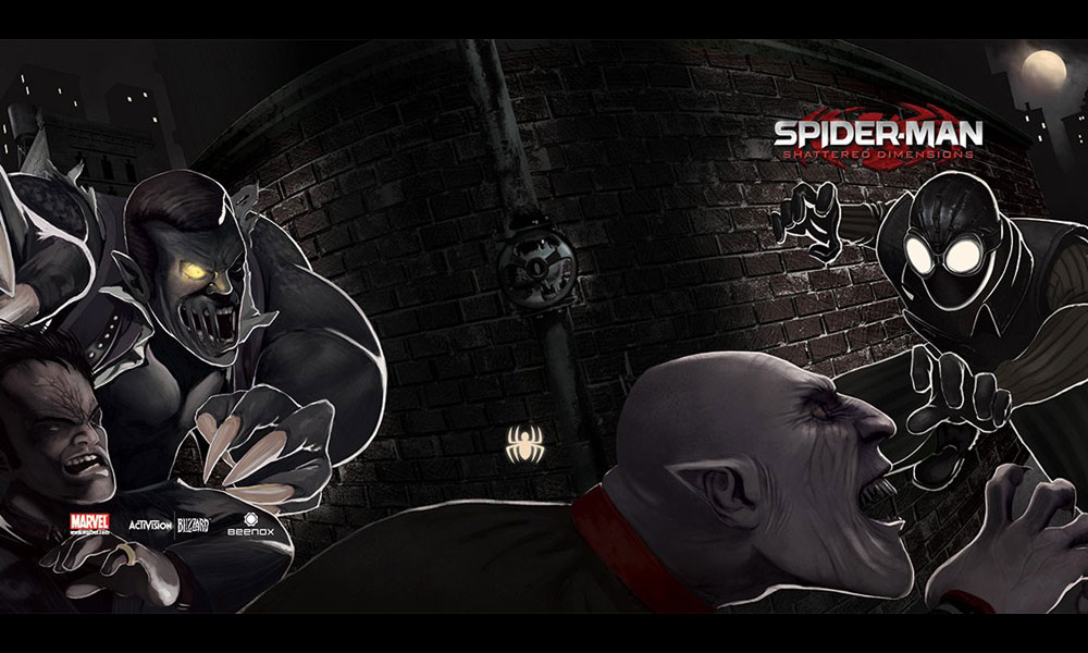 Promo Concept Art from Spider-Man: Shattered Dimensions