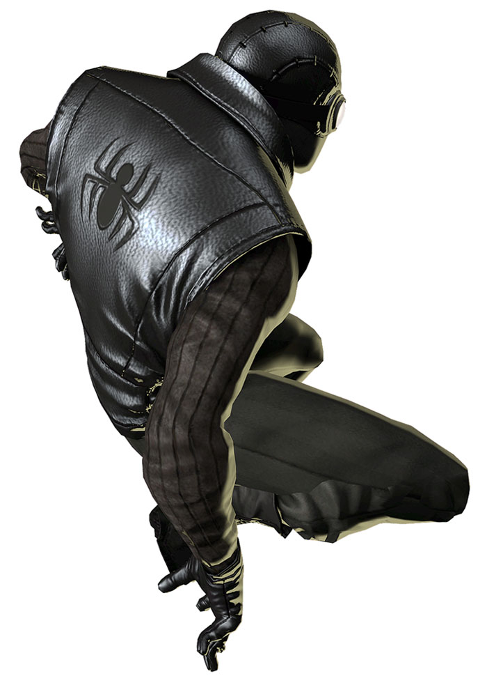 Spider-Man Noir Art from Spider-Man: Shattered Dimensions