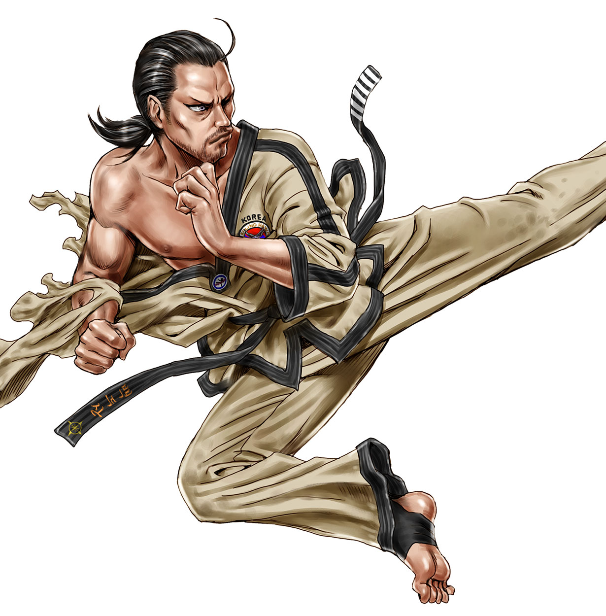 Baek Doo San Art by Shunya Yamashita from Tekken Tag Tournament 2