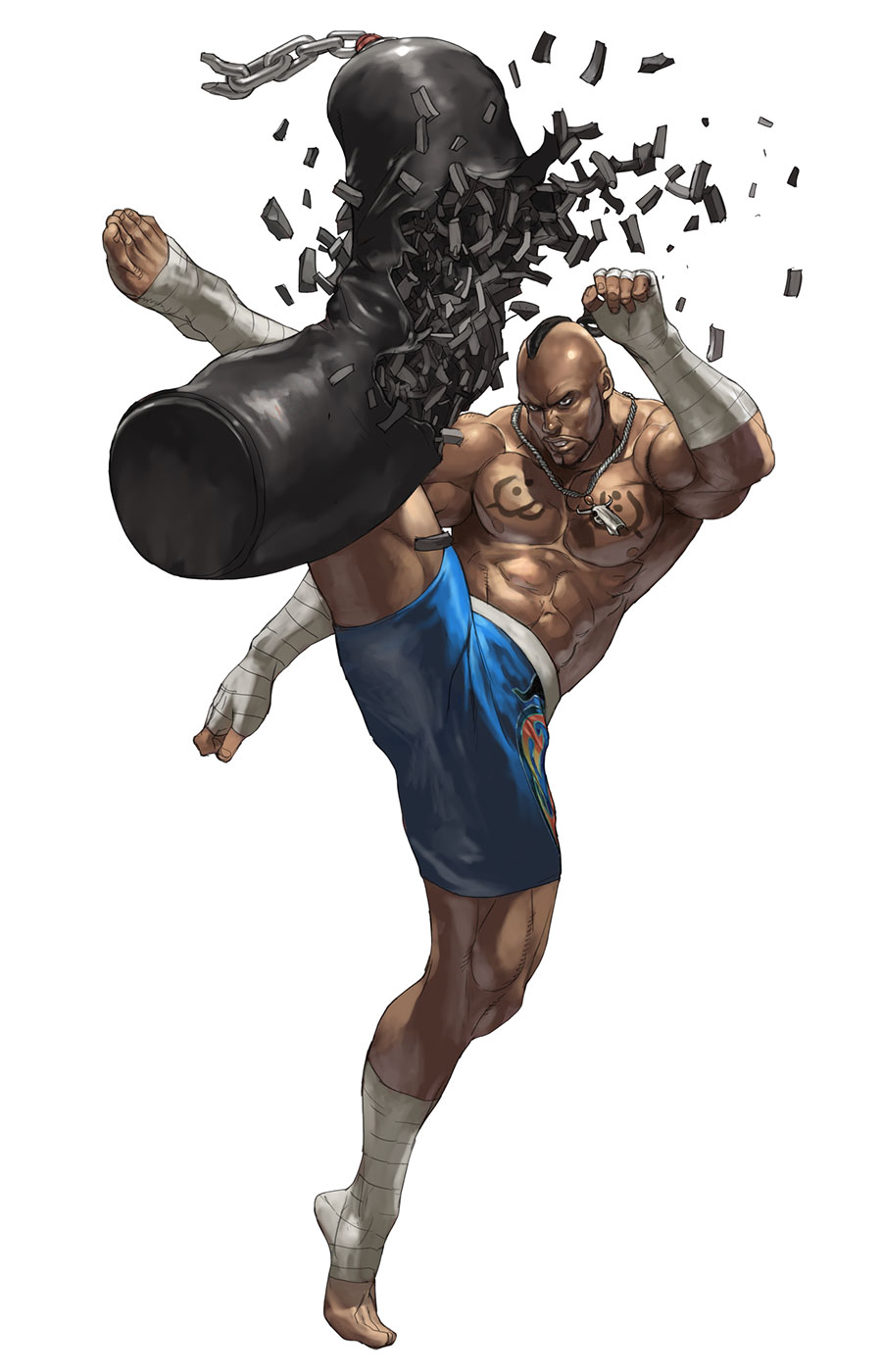 Bruce Irvin Art by Junny from Tekken Tag Tournament 2