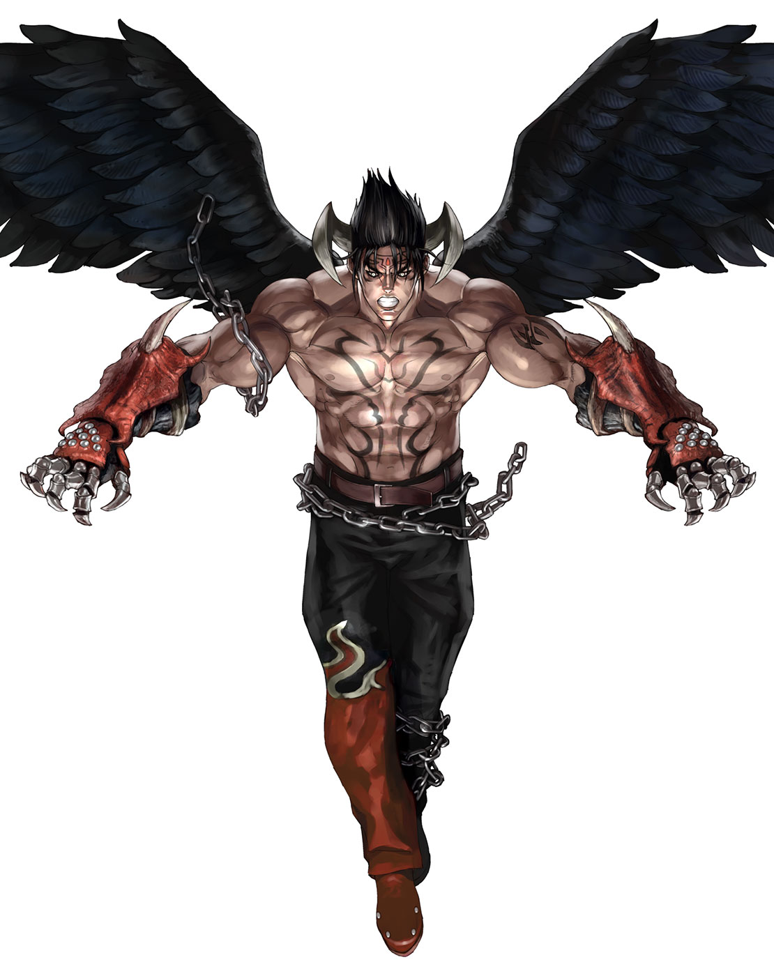 Devil Jin Art by Junny from Tekken Tag Tournament 2