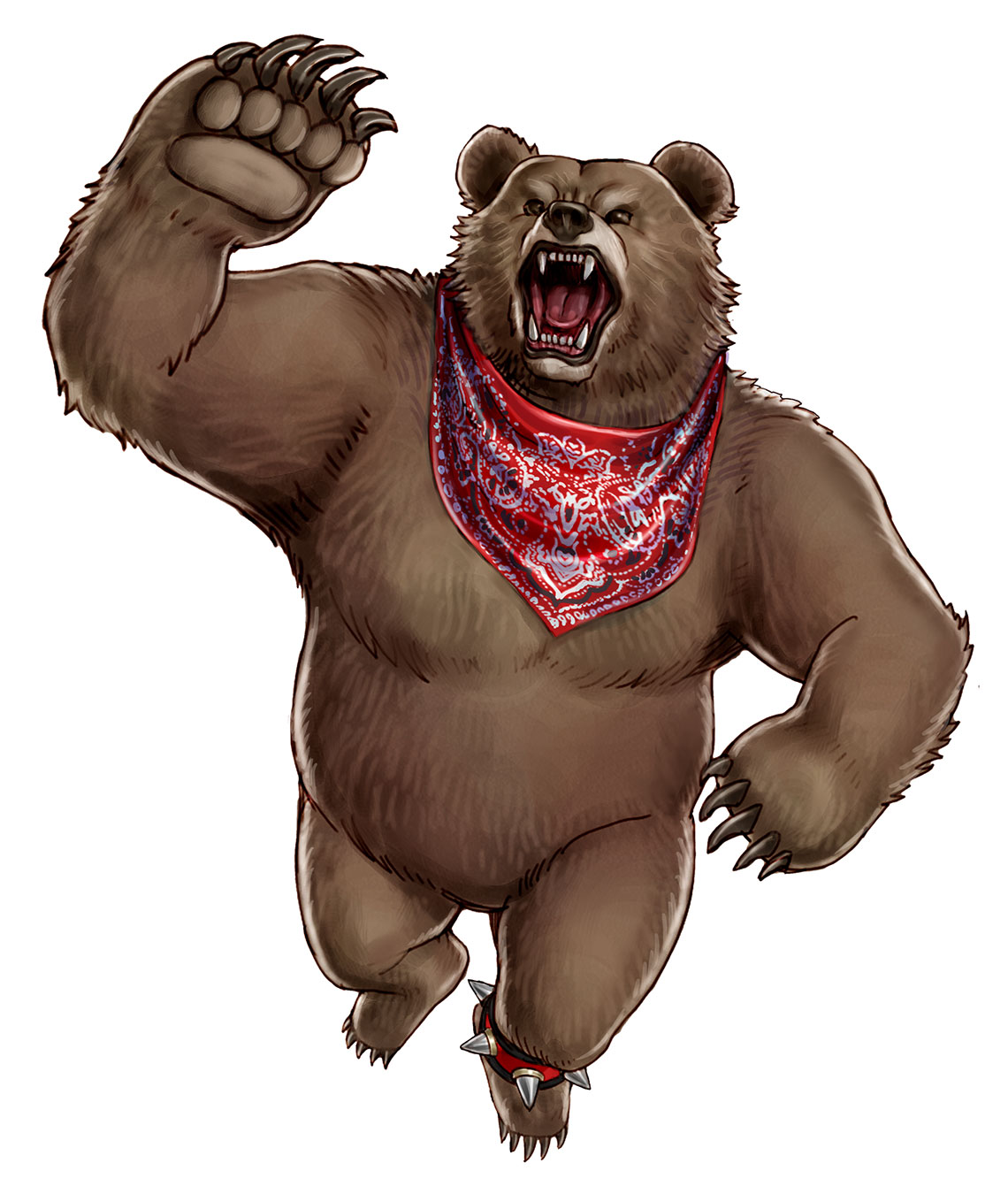 Kuma II Art by Shunya Yamashita from Tekken Tag Tournament 2