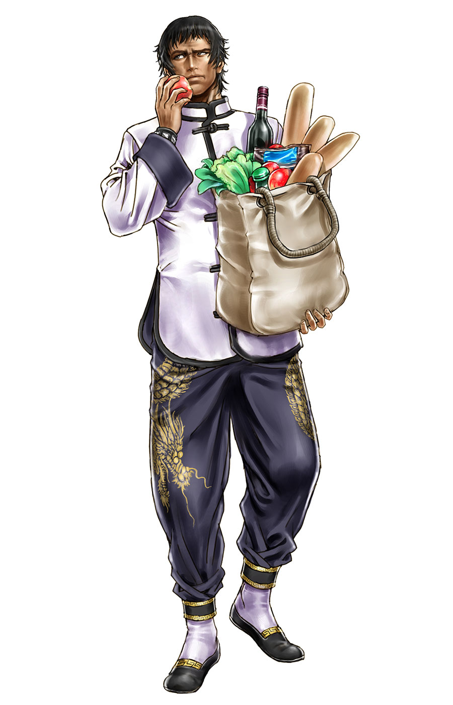 Marshall Law Art by Shunya Yamashita from Tekken Tag Tournament 2