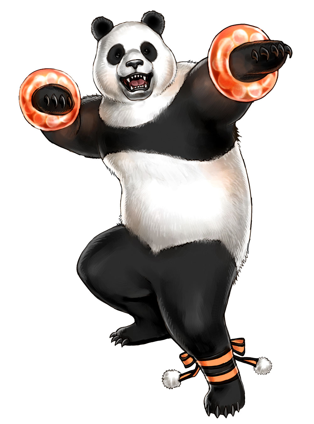 Panda Art by Shunya Yamashita from Tekken Tag Tournament 2
