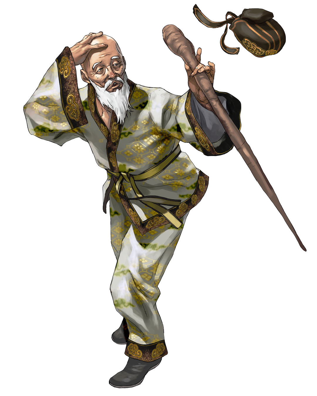 Wang Jinrei Art by Junny from Tekken Tag Tournament 2