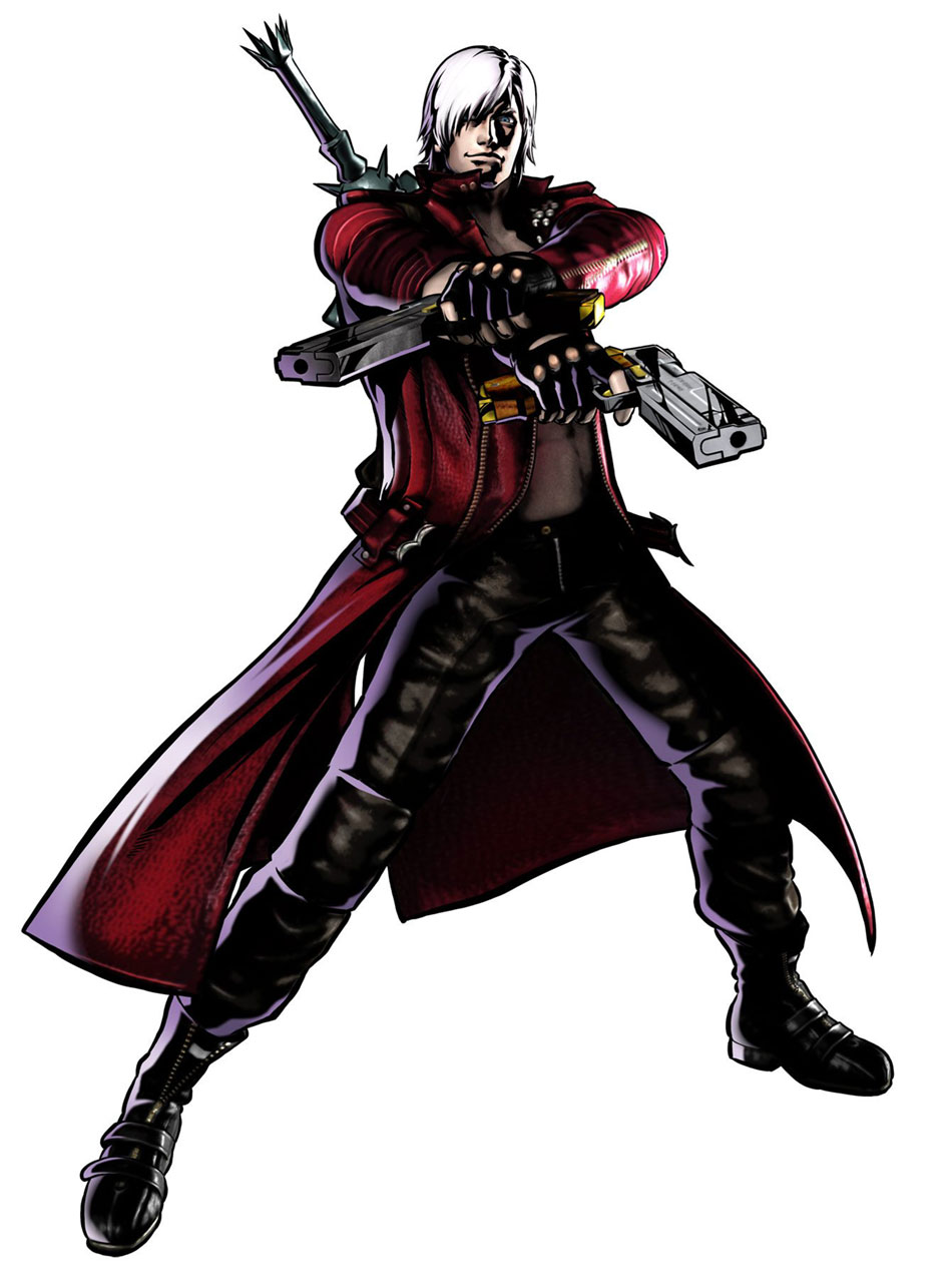 Dante Art from Ultimate Marvel vs. Capcom 3