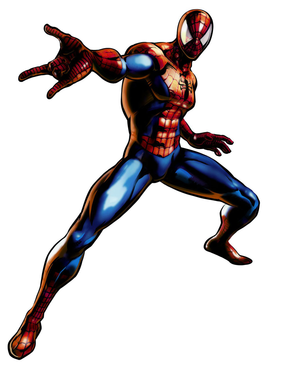 Spider-Man Art from Ultimate Marvel vs. Capcom 3