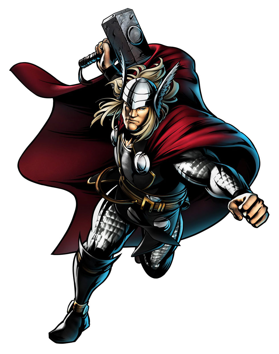 Thor Art from Ultimate Marvel vs. Capcom 3